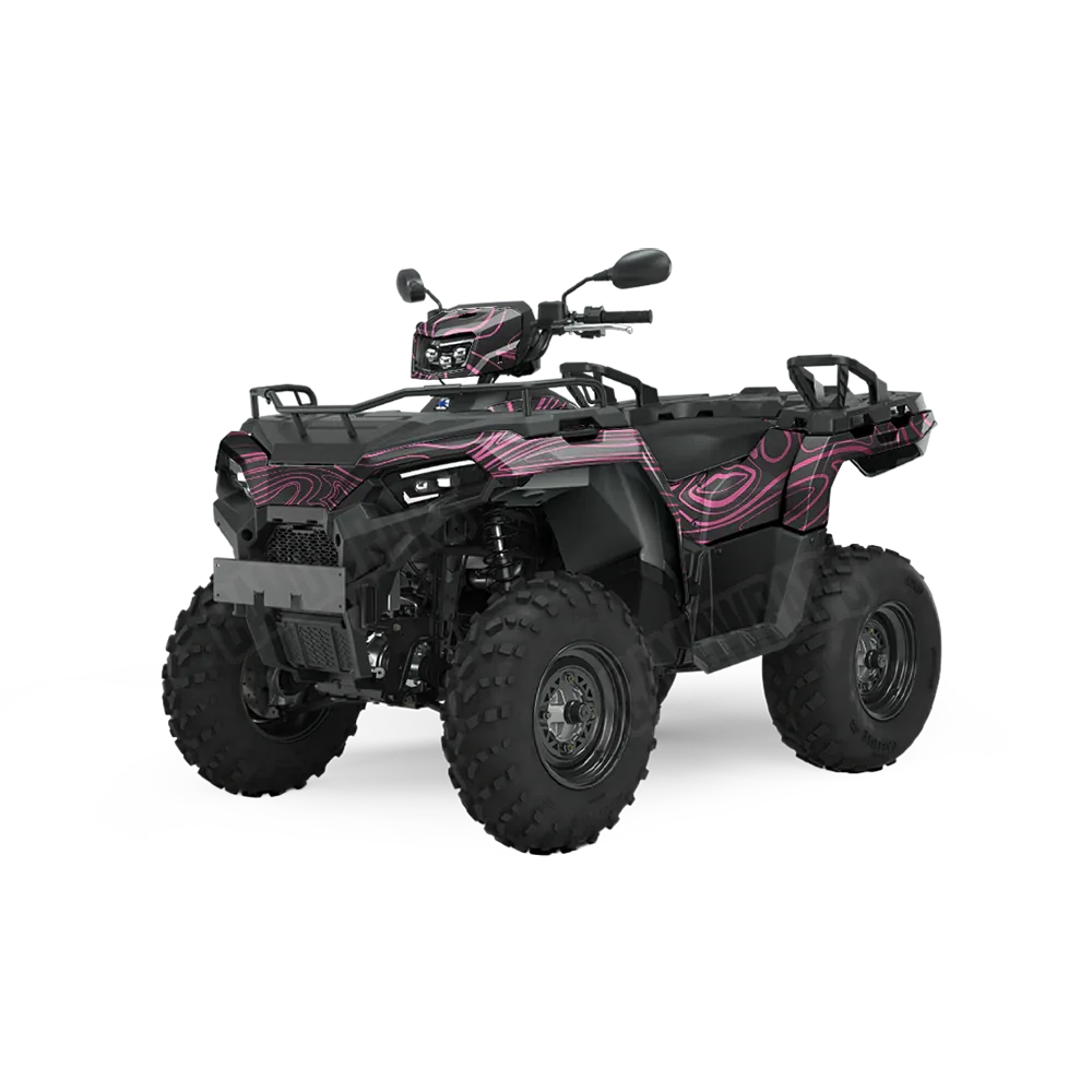 Damascus Magenta ATV Wraps