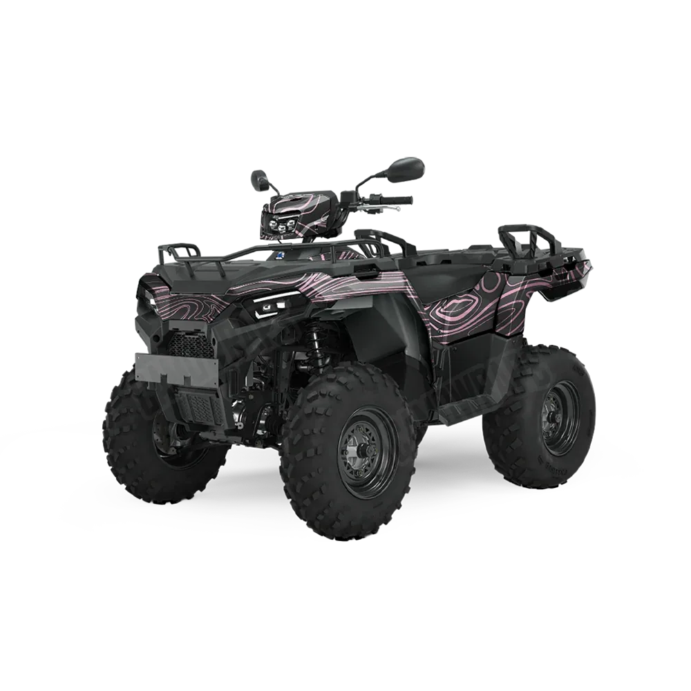 Damascus Pink ATV Wraps