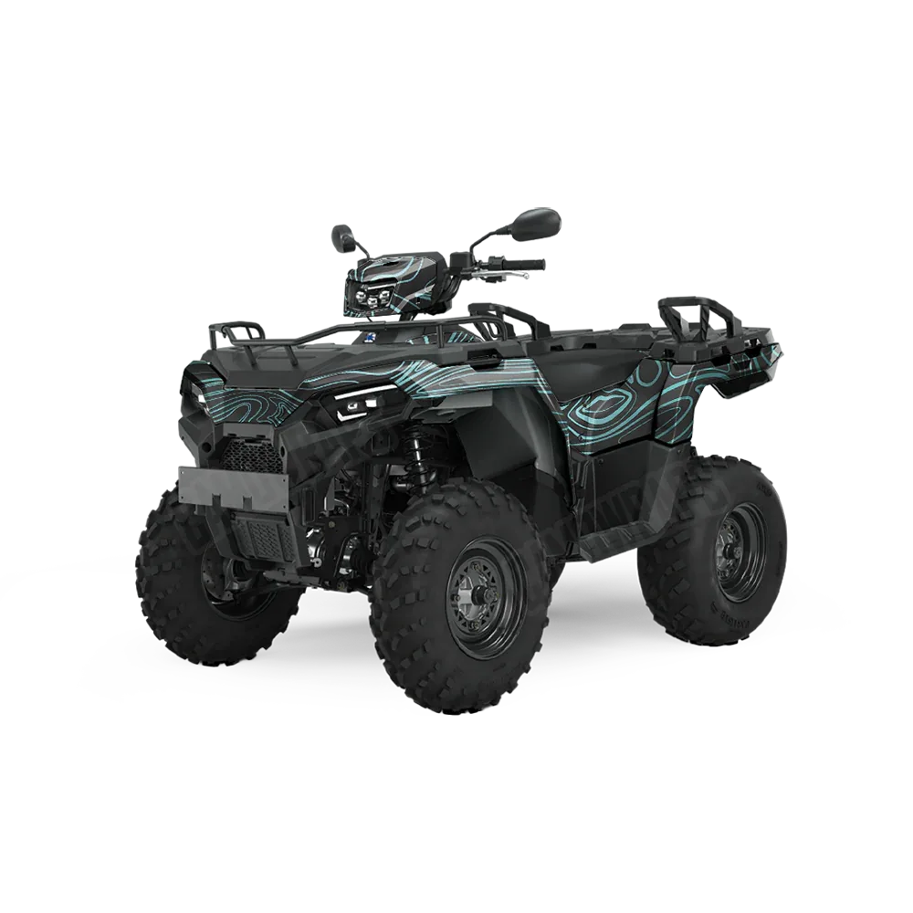 Damascus Tiffany Blue ATV Wraps