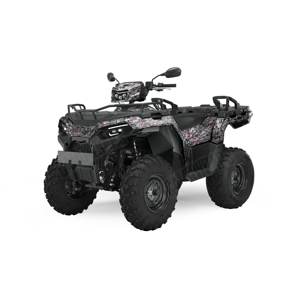 Digital Urban Magenta ATV Wraps
