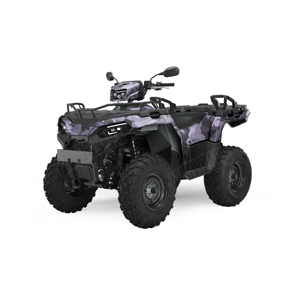Erratic Lilac ATV Wraps