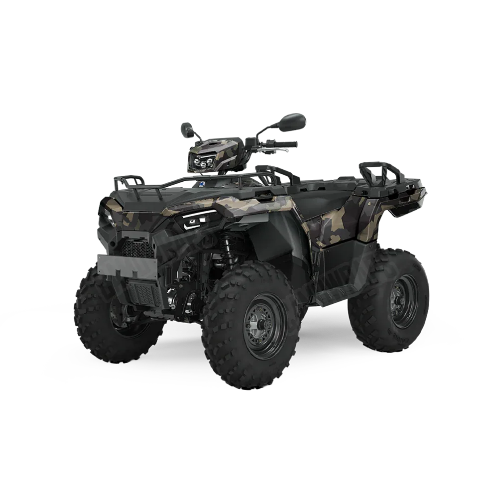 Erratic Militant Charcoal ATV Wraps
