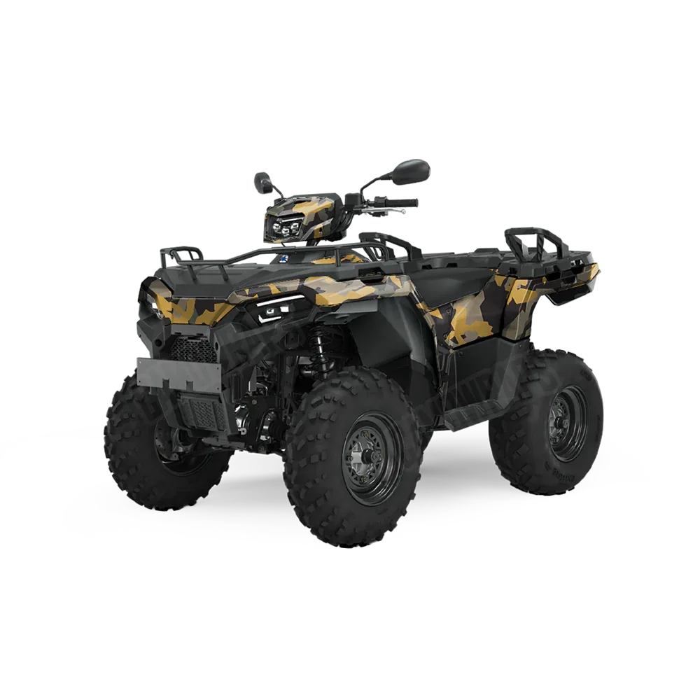 Erratic Militant Yellow ATV Wraps