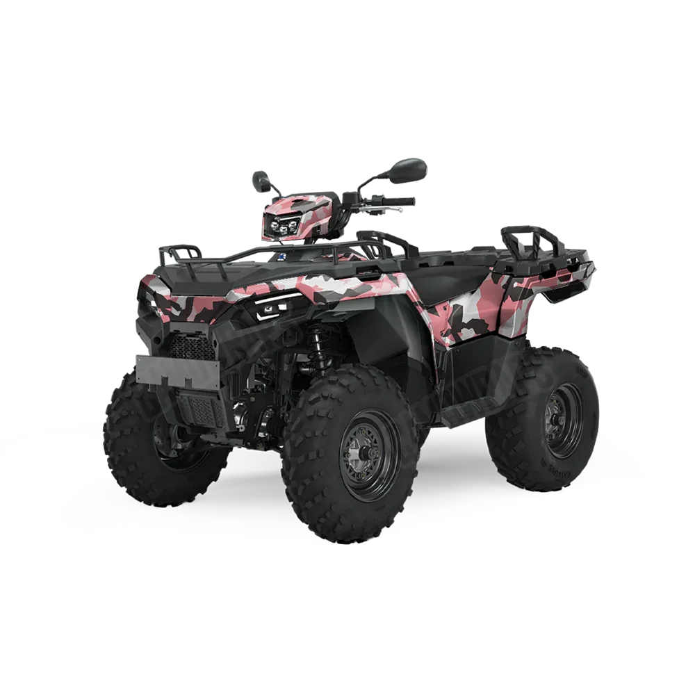 Erratic Pink ATV Wraps