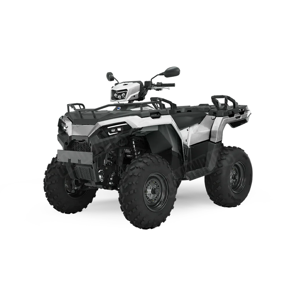 Battle Storm Elite White ATV Wraps