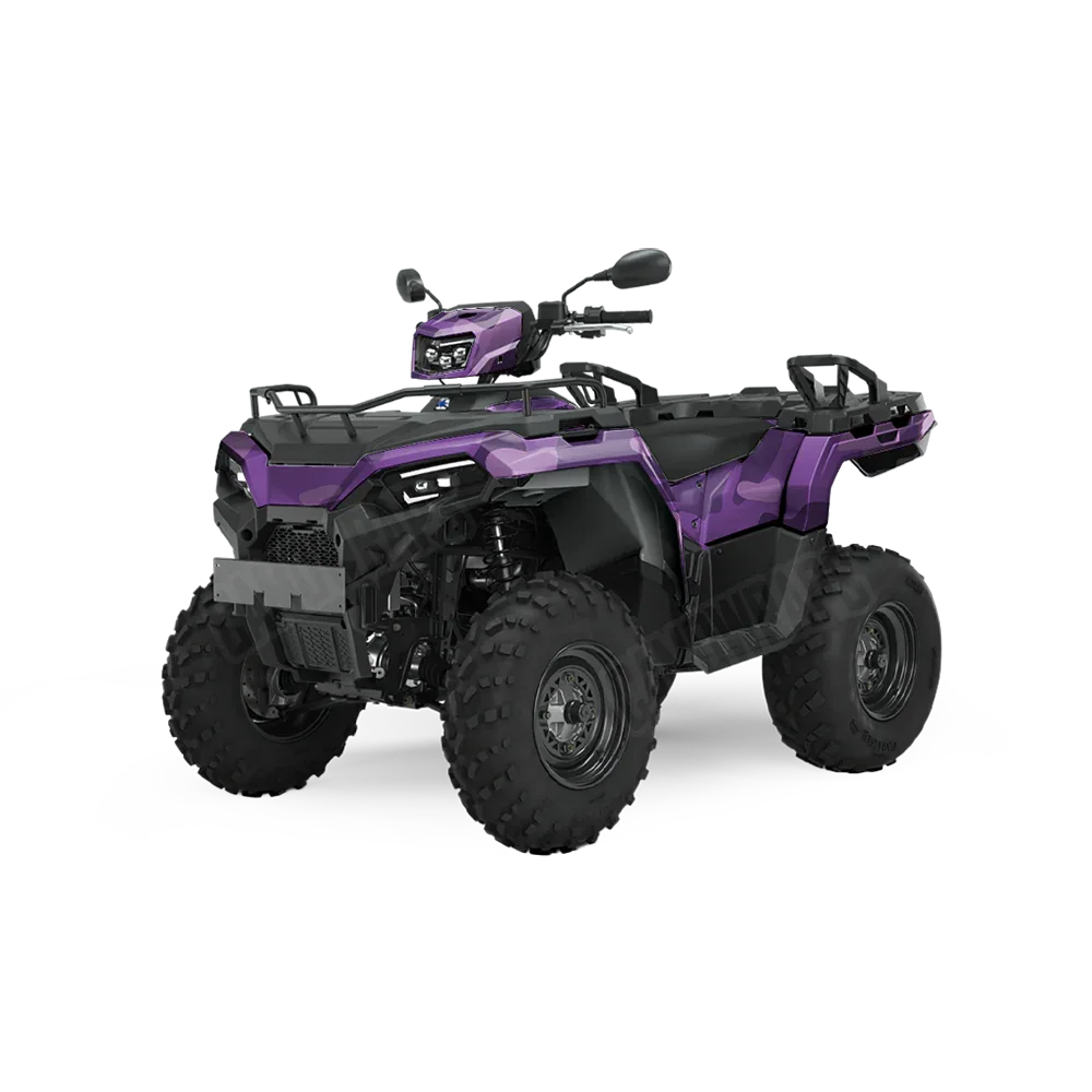 Classic Elite Purple ATV Wraps