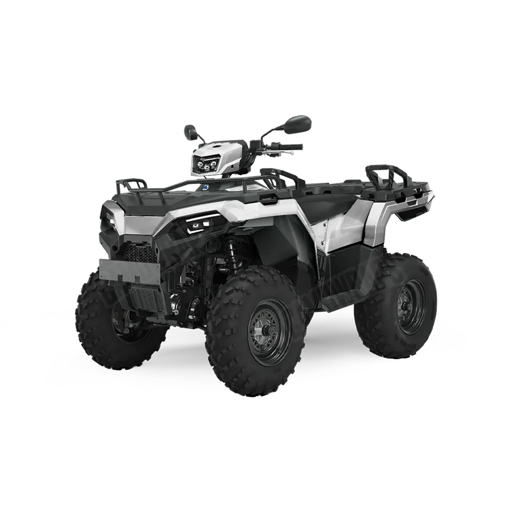Classic Elite White ATV Wraps
