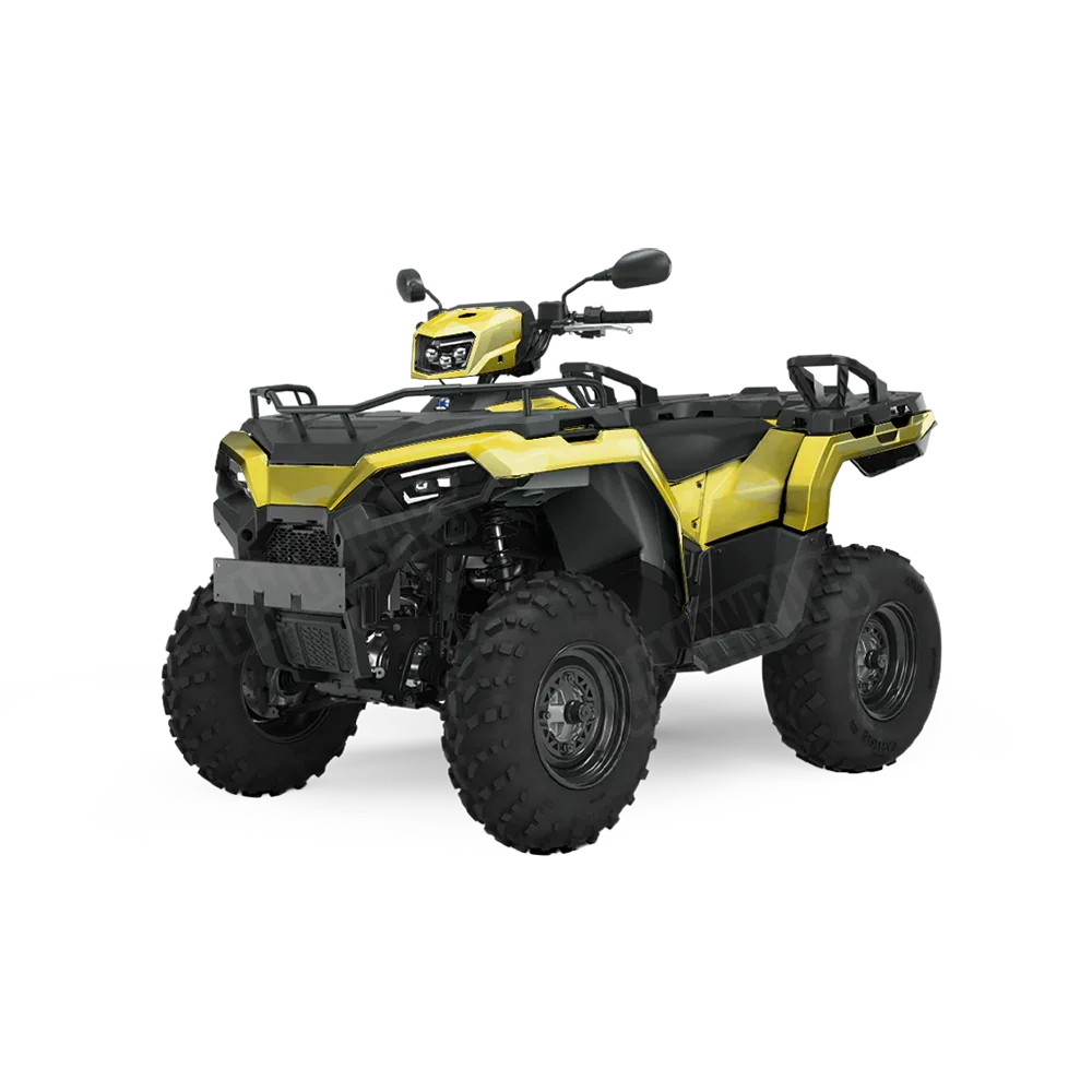 Classic Elite Yellow ATV Wraps