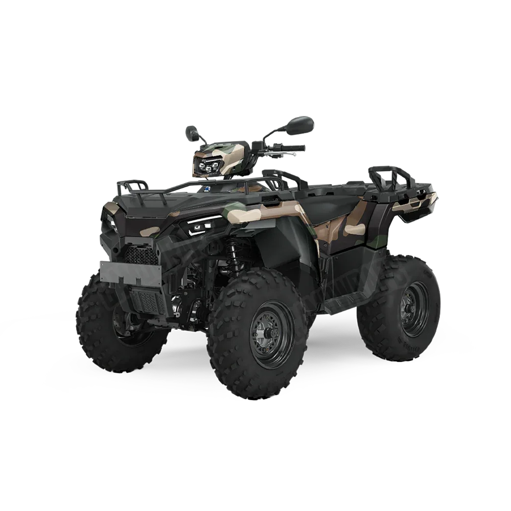 Classic Woodland ATV Wraps