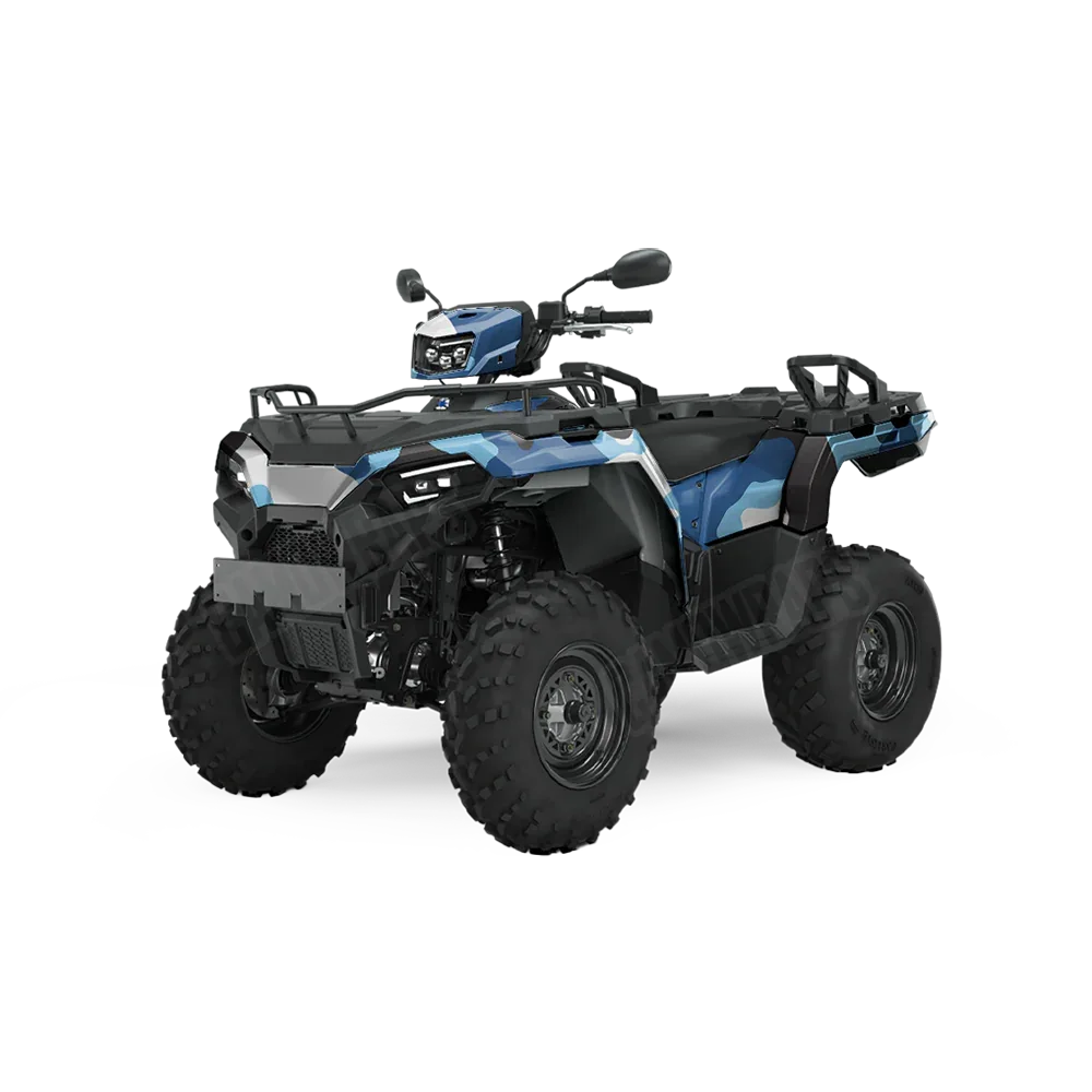 Cumulus Baby Blue ATV Wraps