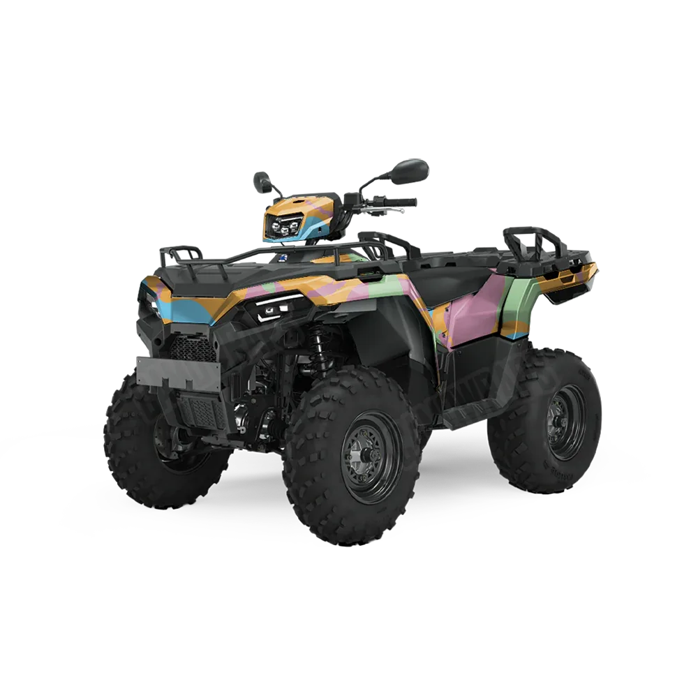 Ragged Sherbert ATV Wraps
