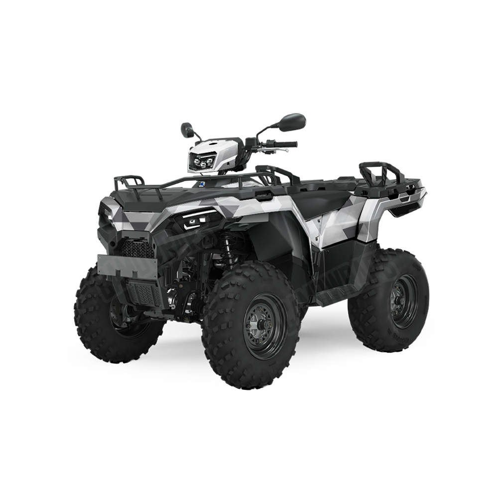 Triangle Snow ATV Wraps
