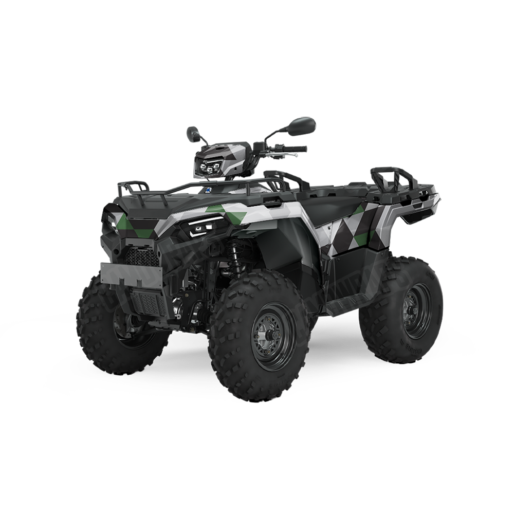 Triangle Urban Green ATV Wraps