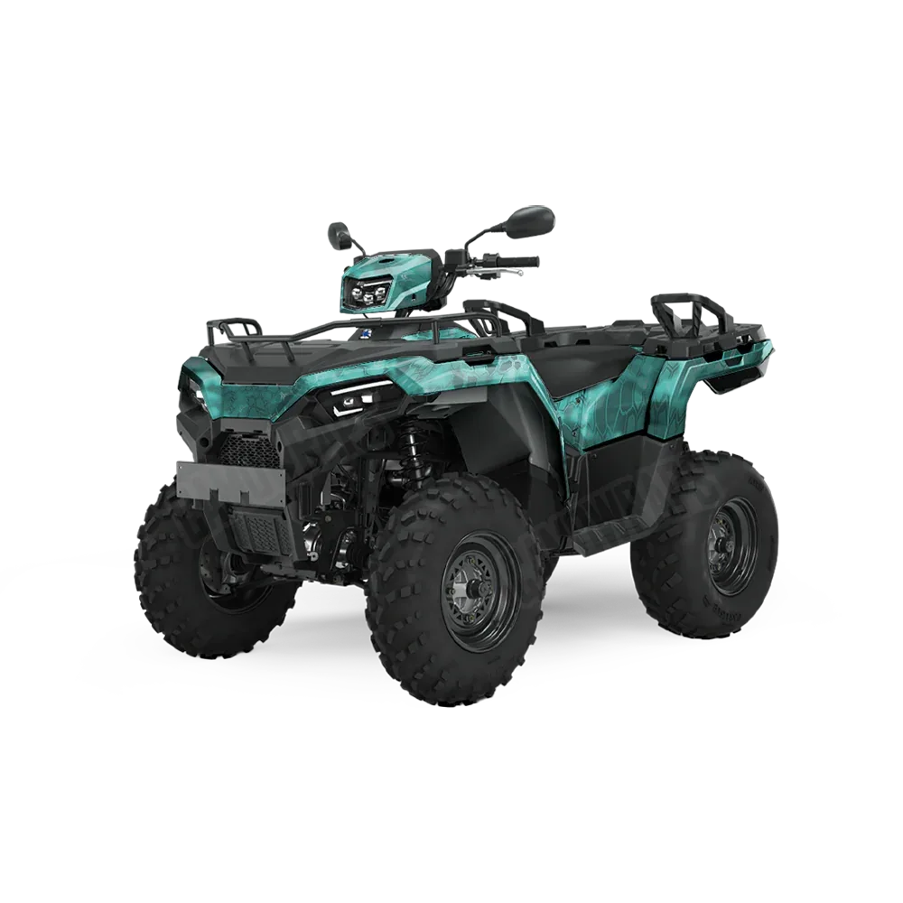 Kryptek Tiffany Blue ATV Wraps