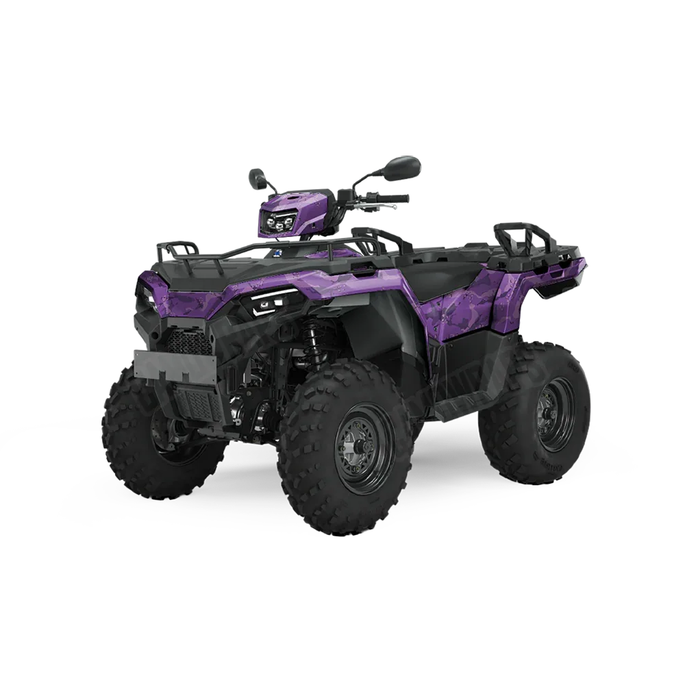 Battle Storm Elite Purple ATV Wraps