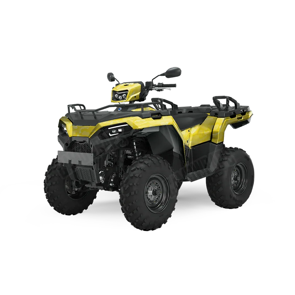 Classic Elite Yellow ATV Wraps