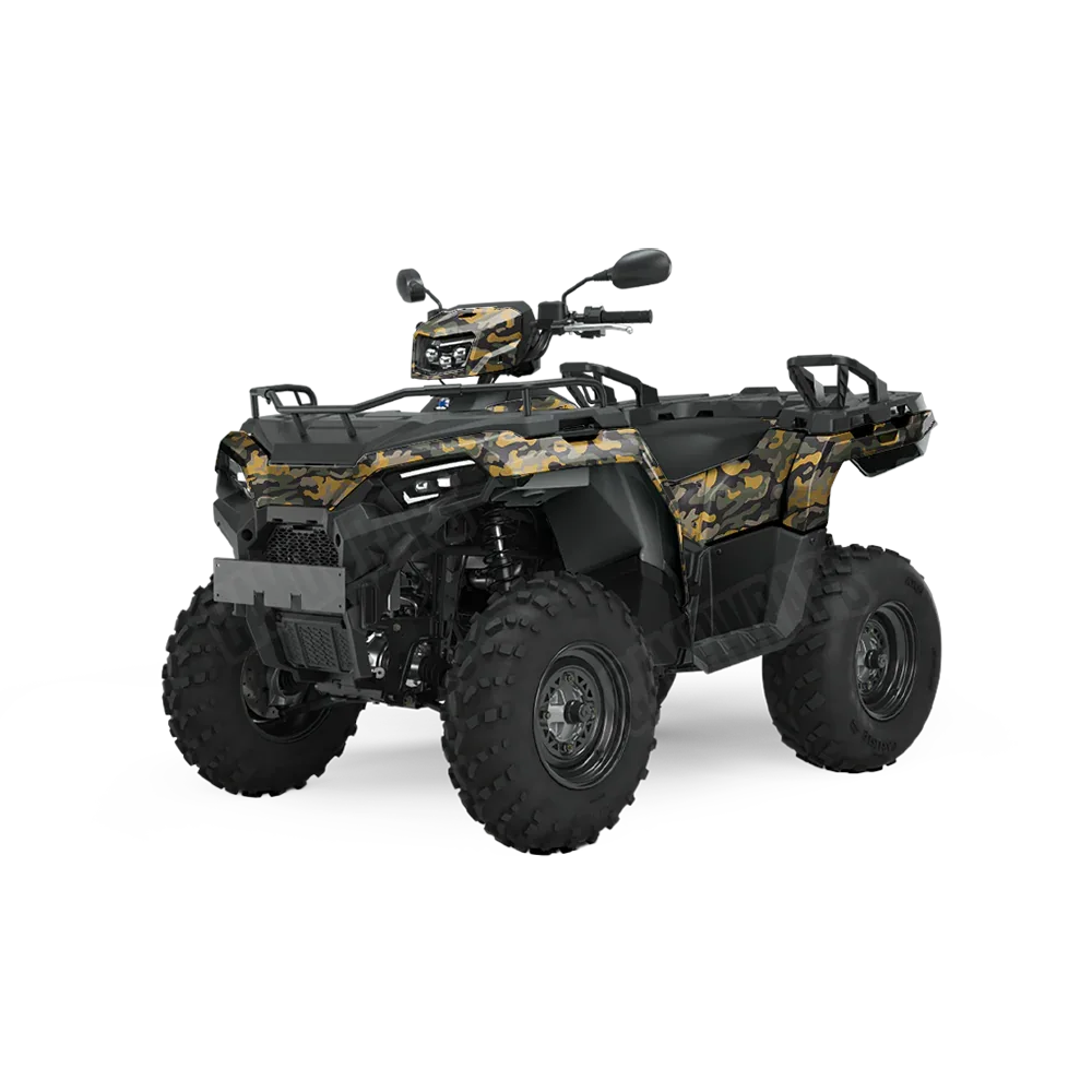 Classic Militant Yellow ATV Wraps