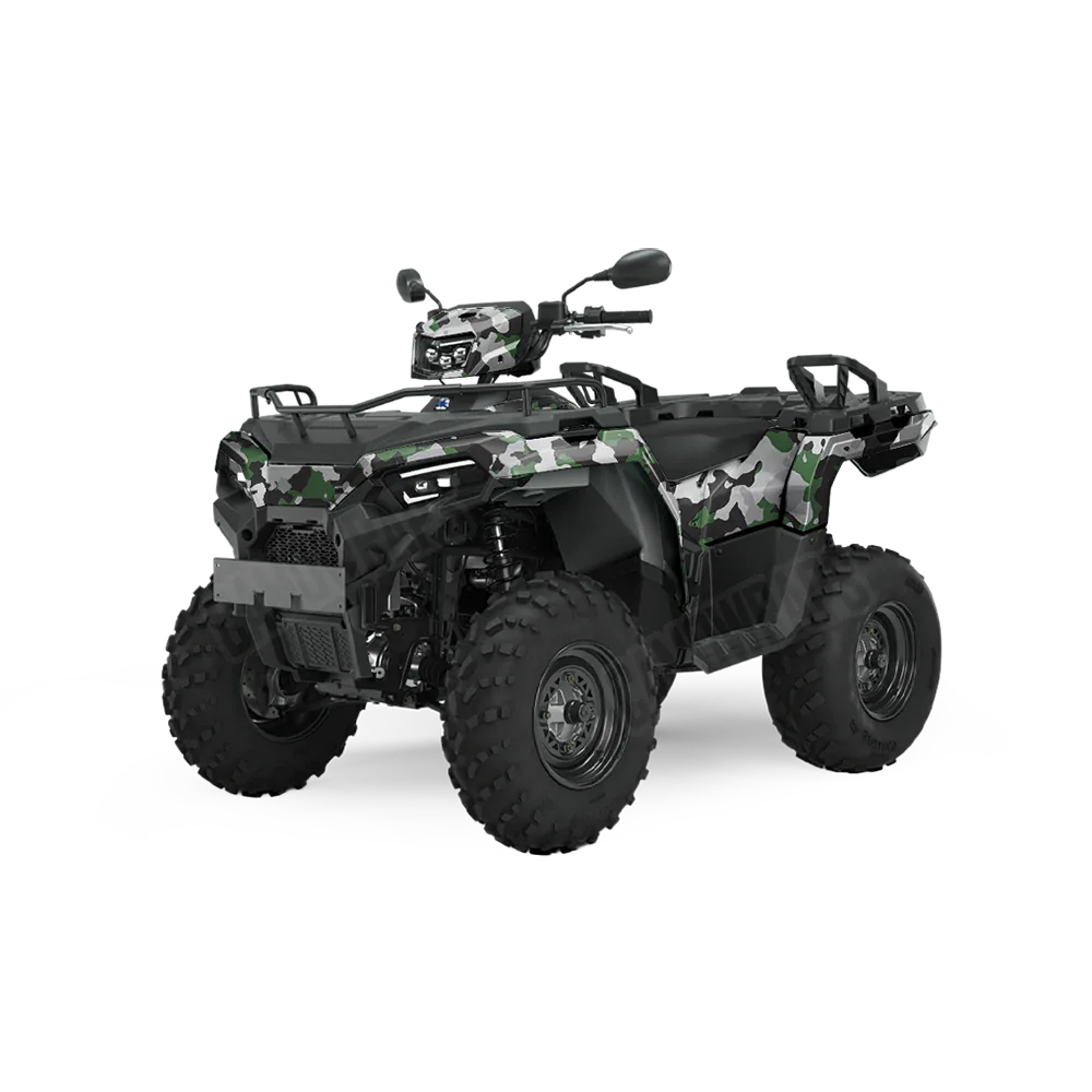 Cumulus Green Tiger ATV Wraps