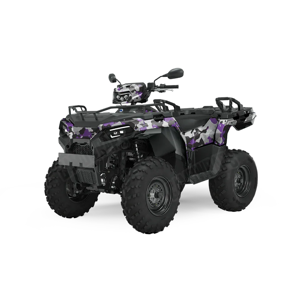 Cumulus Purple Tiger ATV Wraps