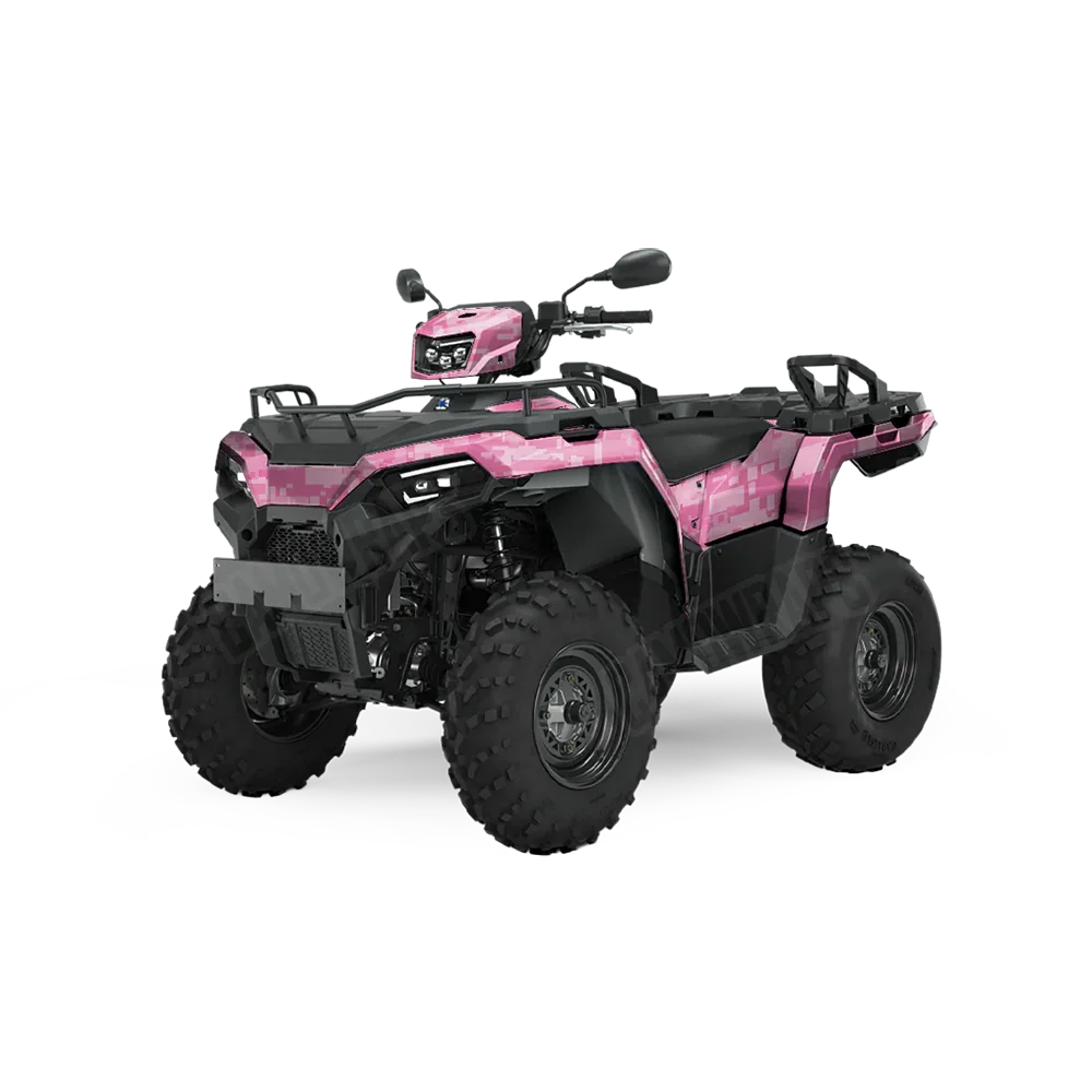 Digital Elite Pink ATV Wraps