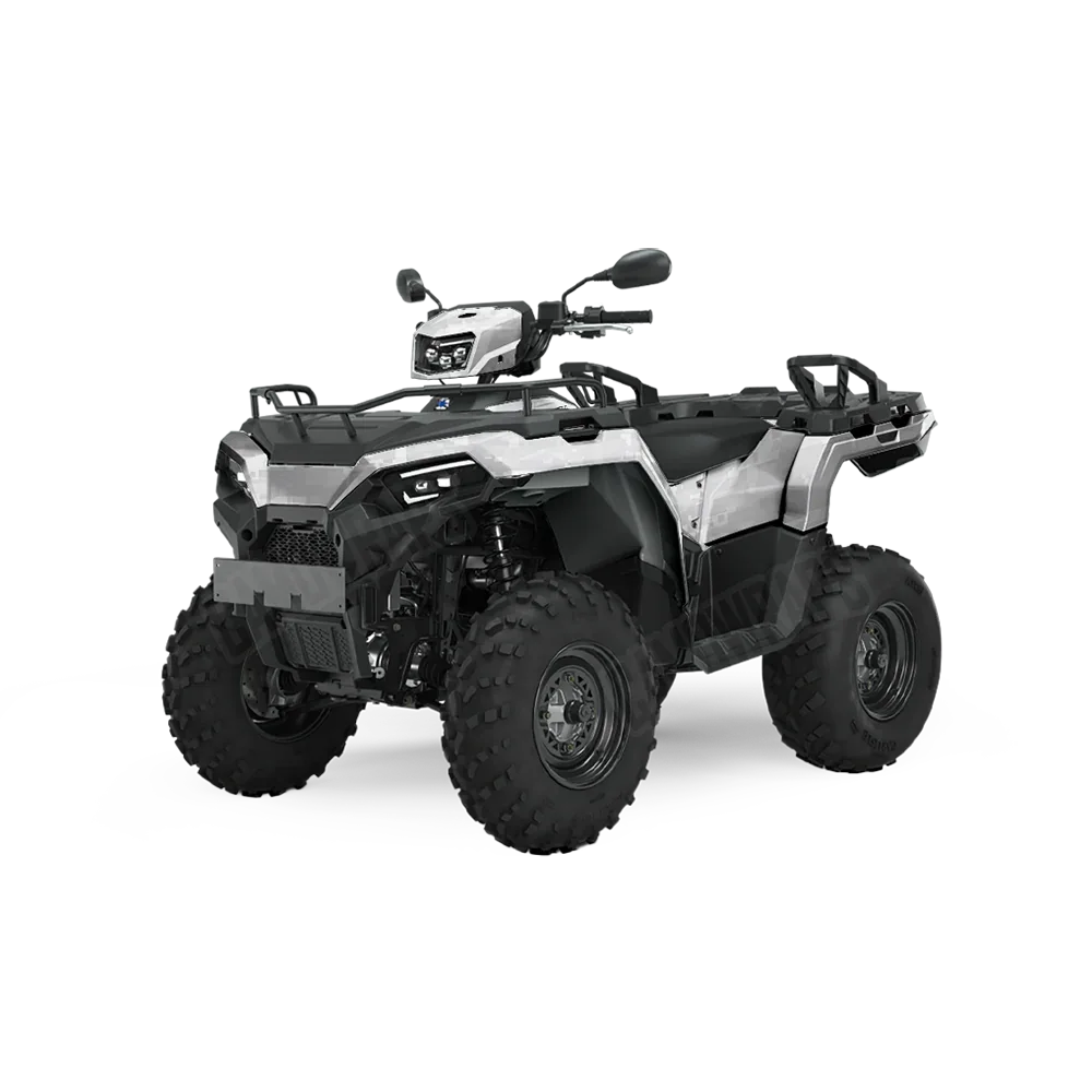 Digital Elite White ATV Wraps