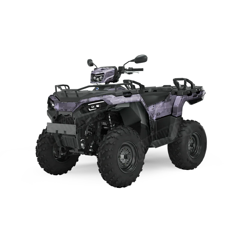 Digital Lilac ATV Wraps