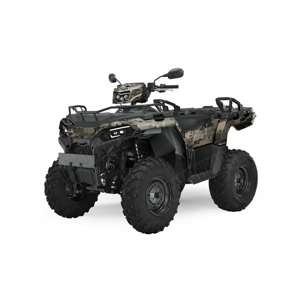 Digital Militant Blood ATV Wraps