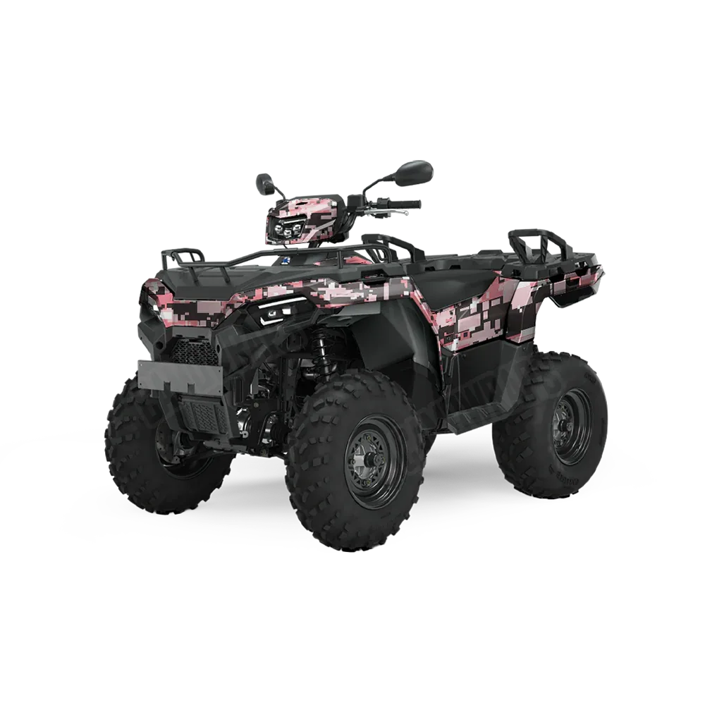 Digital Pink ATV Wraps