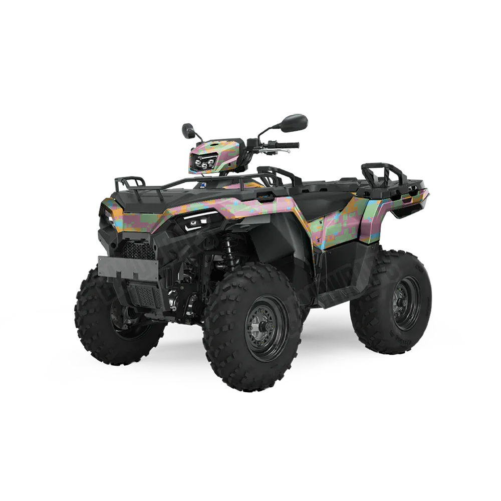 Digital Sherbert ATV Wraps