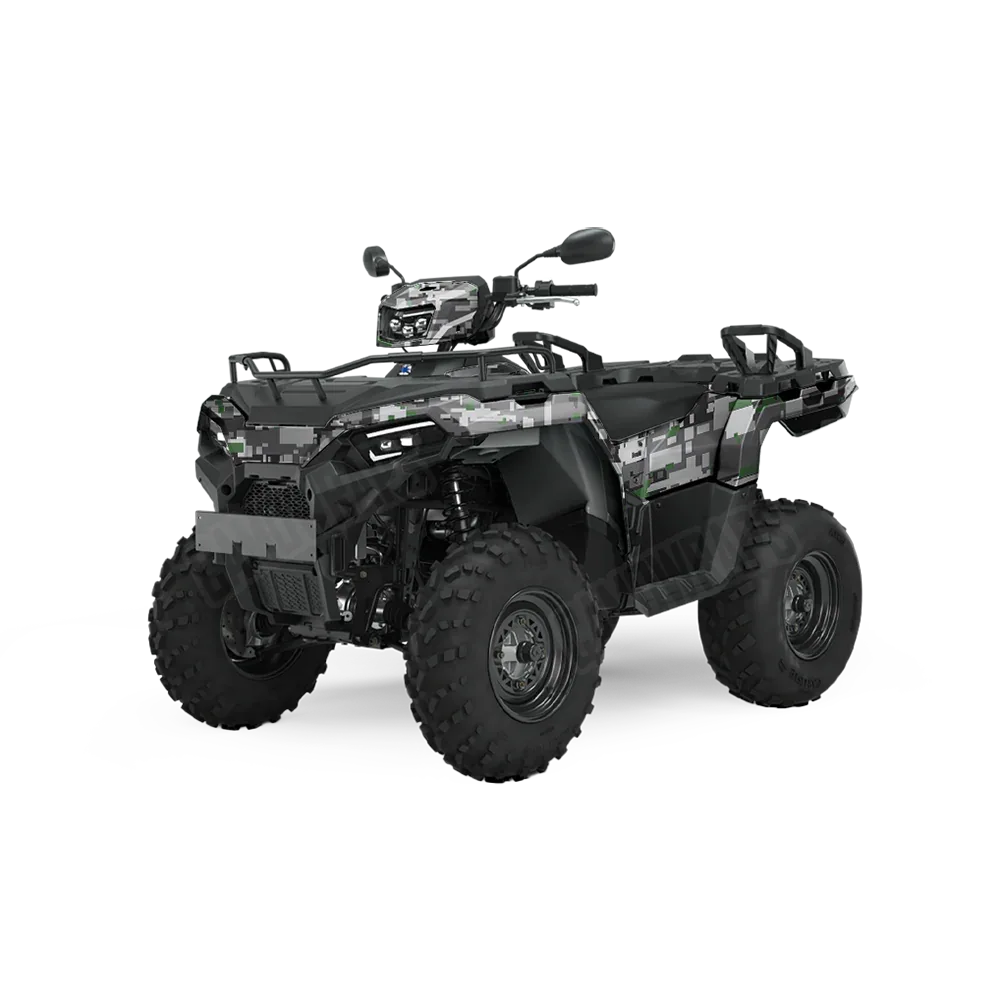 Digital Urban Green ATV Wraps