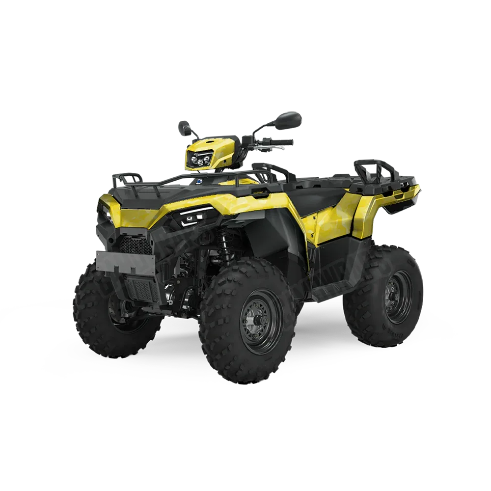 Ragged Elite Yellow ATV Wraps