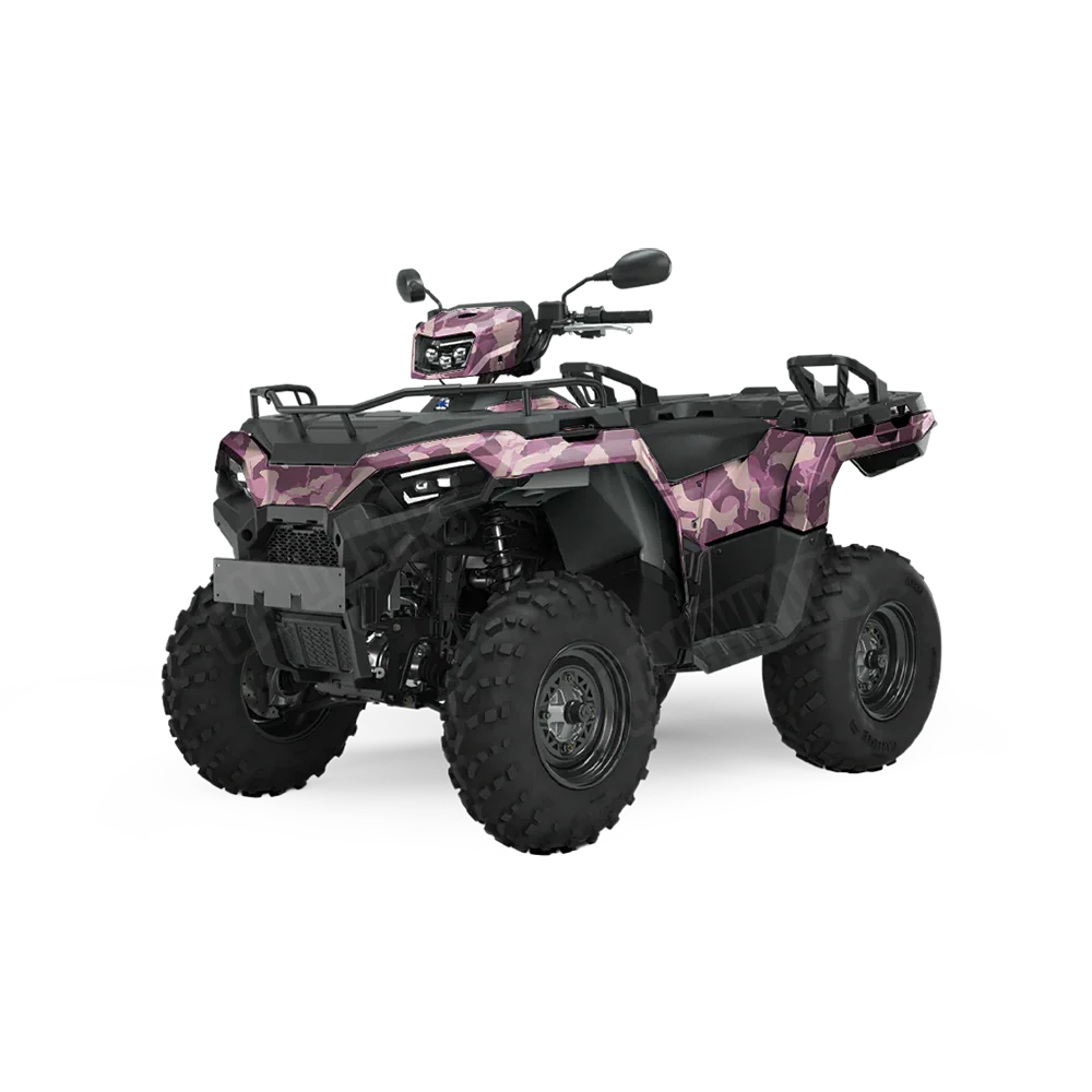 Ragged Floral ATV Wraps
