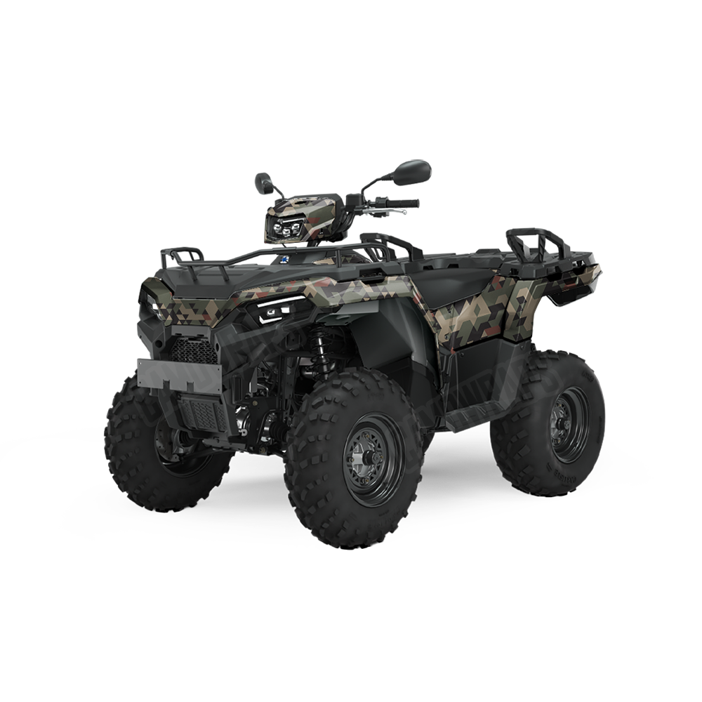 Triangle Militant Copper ATV Wraps