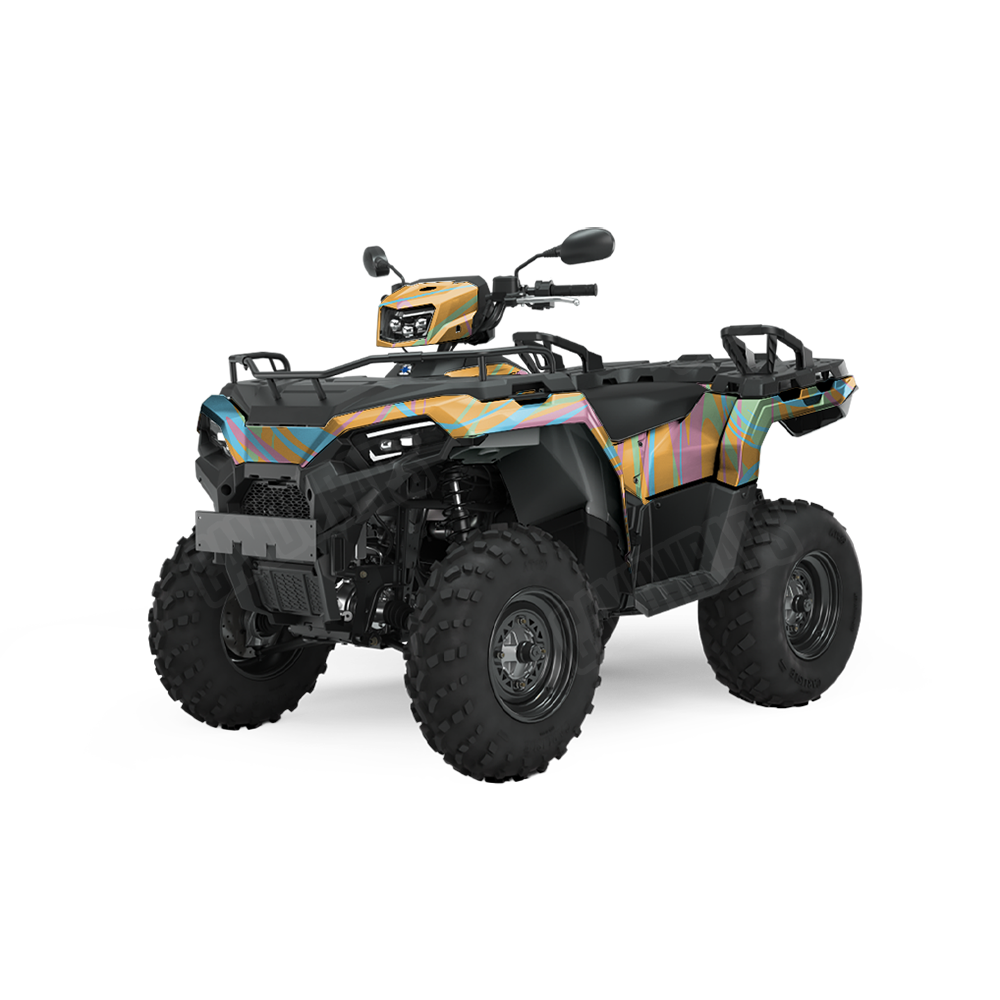 Liquid Smoke Sherbert ATV Wraps