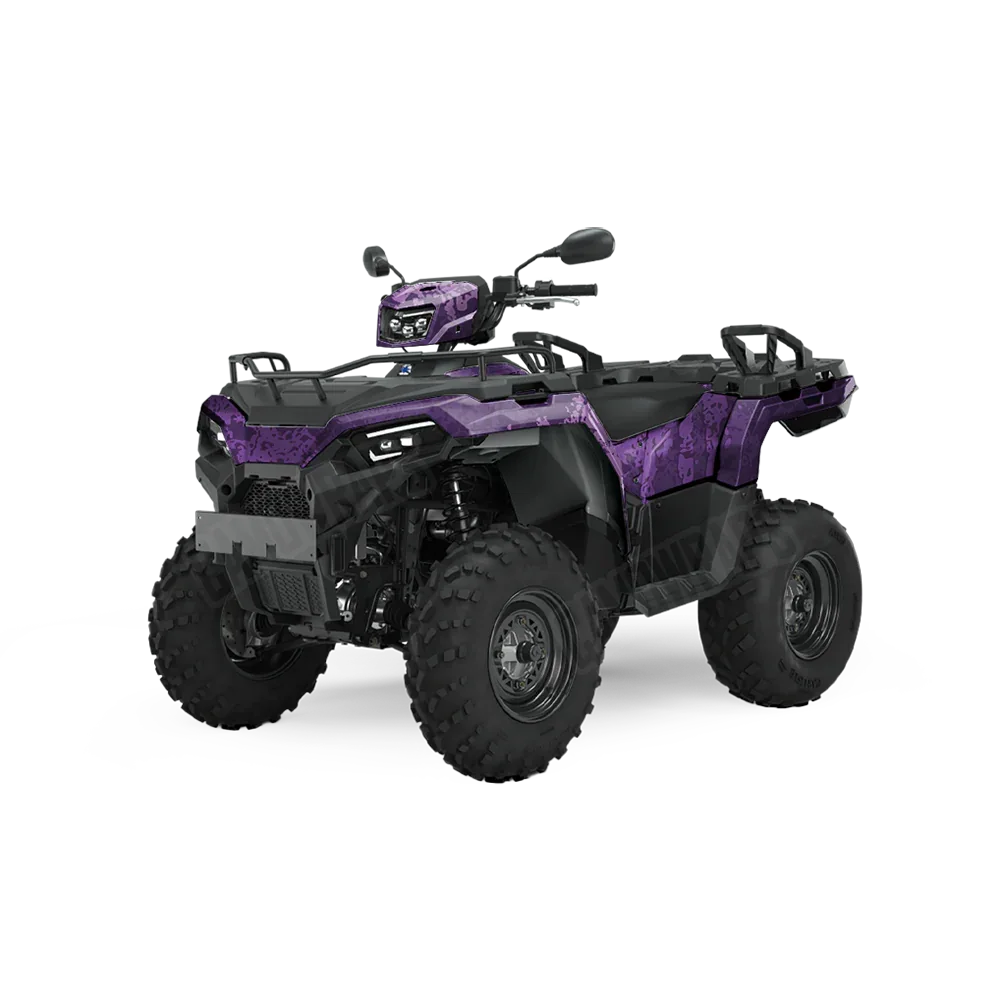 Pasted Elite Purple ATV Wraps