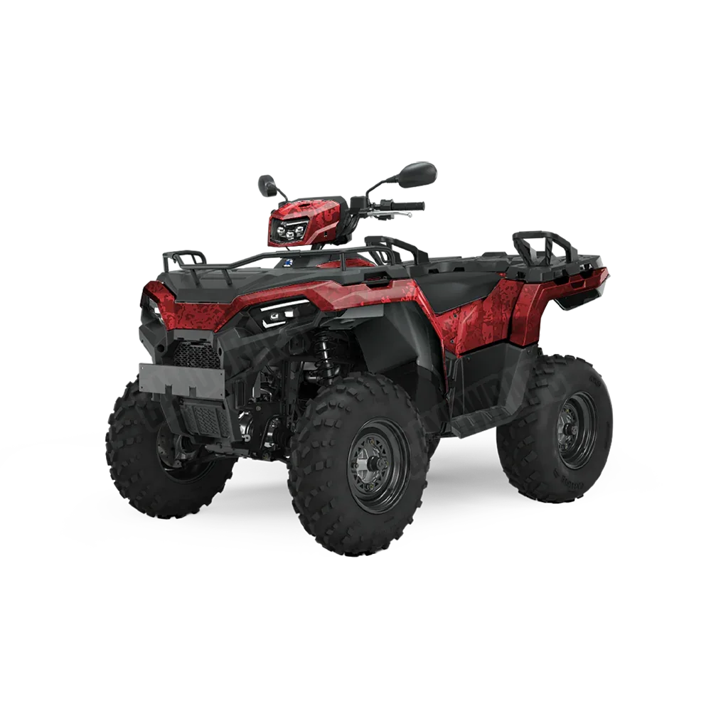 Pasted Elite Red ATV Wraps