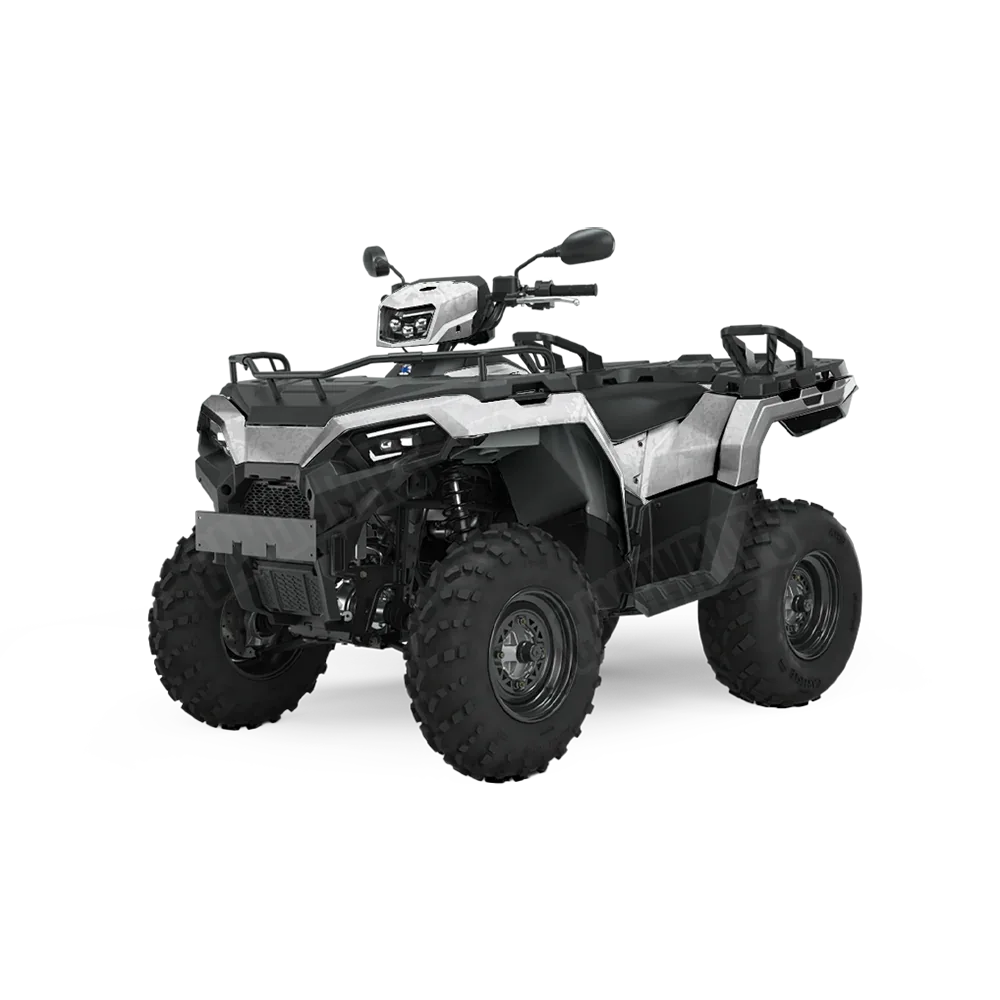Pasted Elite White ATV Wraps