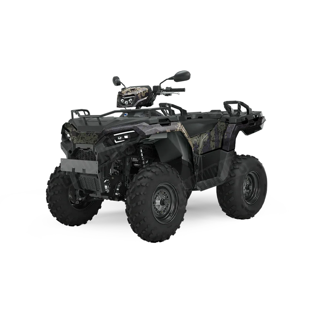 Pasted Militant Blue ATV Wraps