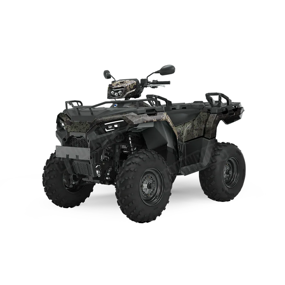 Pasted Militant Green ATV Wraps