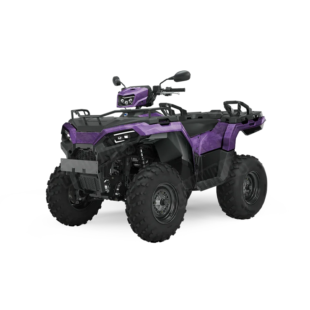Realtree Fishing Purple ATV Wraps
