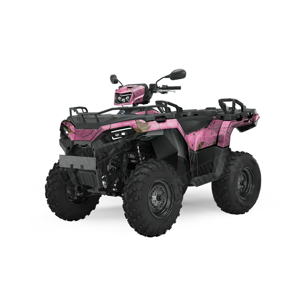 Realtree XTRA Colors Pink ATV Wraps