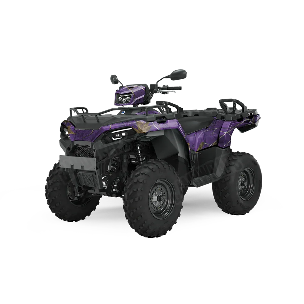Realtree XTRA Colors Purple ATV Wraps