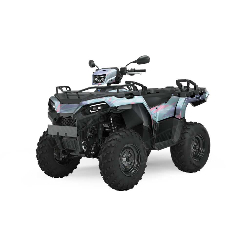 Sharp Cotton Candy ATV Wraps