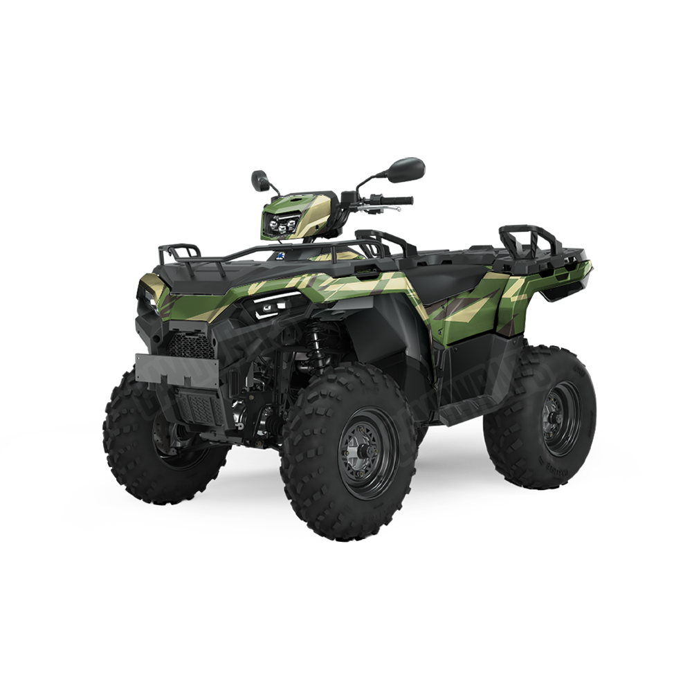 Sharp Jungle ATV Wraps