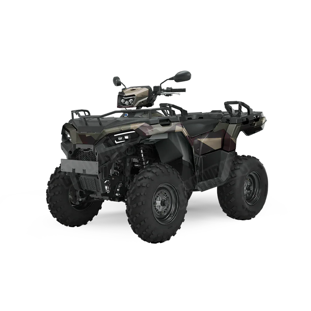Shattered Militant Blood ATV Wraps
