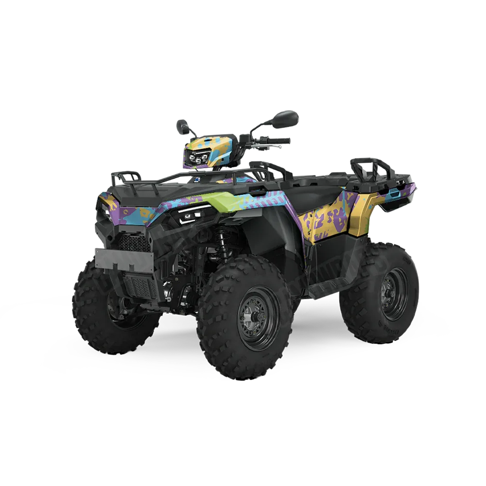 Tire Splatter Carnival ATV Wraps