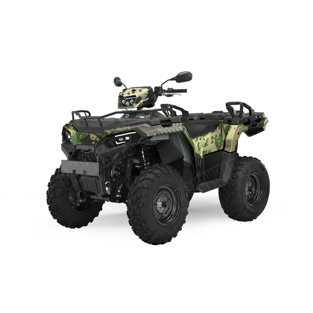 Tire Splatter Jungle ATV Wraps