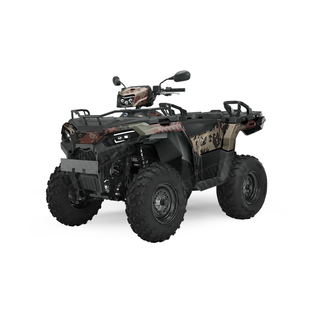 Tire Splatter Militant Copper ATV Wraps