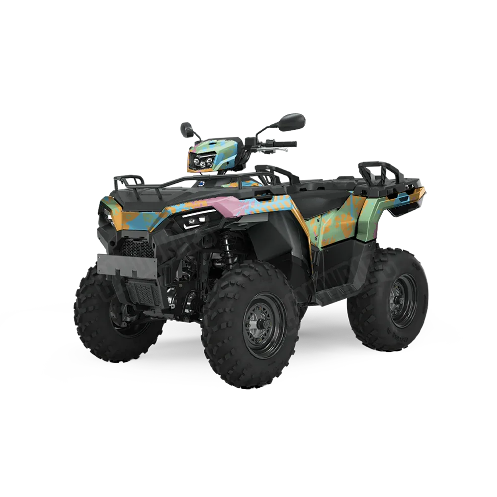 Tire Splatter Sherbert ATV Wraps