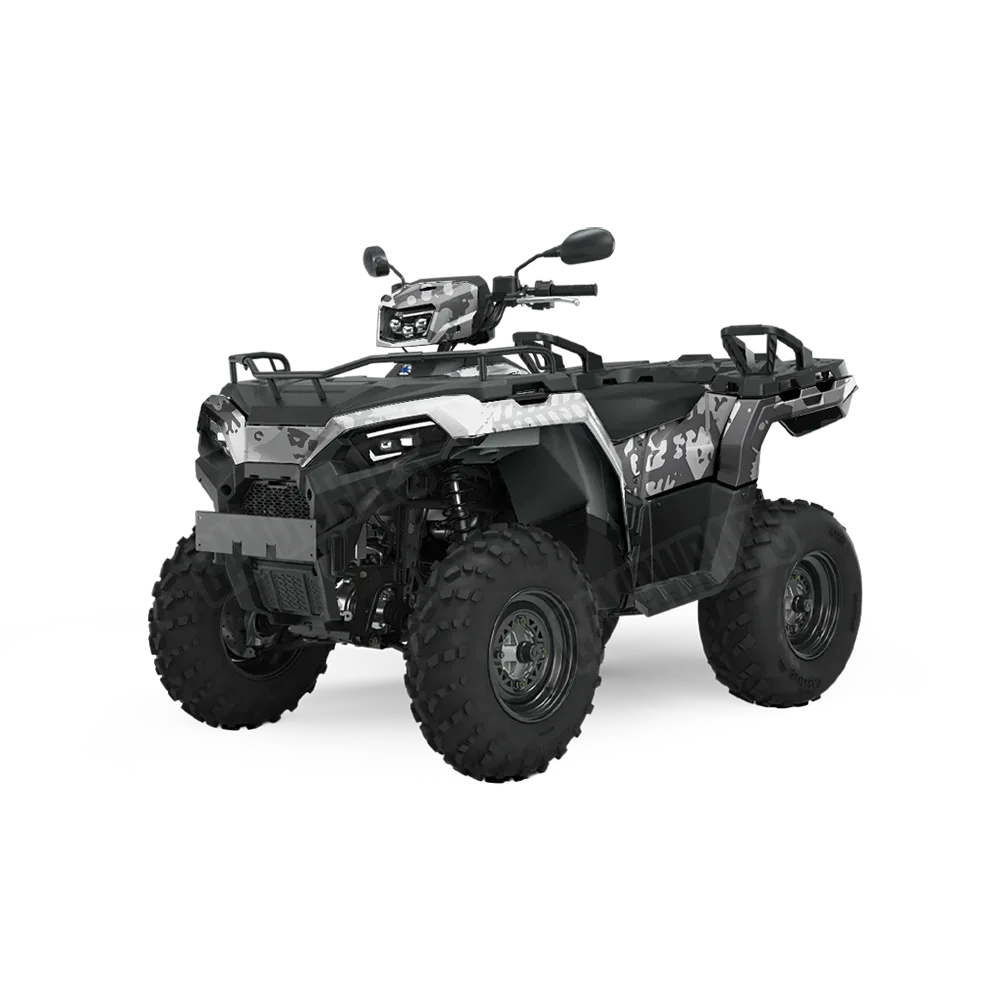Tire Splatter Snow ATV Wraps